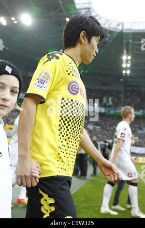 Shinji Kagawa (Dortmund), 3 décembre 2011 - Football / Soccer : 'allemande' match de Bundesliga entre Borussia Moenchengladbach et Borussia Dortmund, au stade Borussia-Park, Moenchengladbach, Allemagne, le 3 décembre 2011. (Photo par AFLO) [3604] Banque D'Images