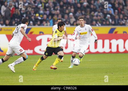 Shinji Kagawa (Dortmund), 3 décembre 2011 - Football / Soccer : 'allemande' match de Bundesliga entre Borussia Moenchengladbach et Borussia Dortmund, au stade Borussia-Park, Moenchengladbach, Allemagne, le 3 décembre 2011. (Photo par AFLO) [3604] Banque D'Images