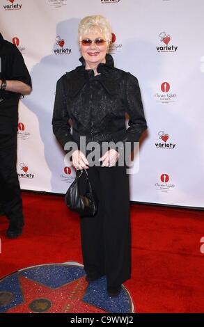 Shirley Jones aux arrivées pour l'Oscar Viewing Party at the Palms, Palms Casino Resort Hotel, Las Vegas, NV le 26 février 2012. Photo par : MORA/Everett Collection Banque D'Images