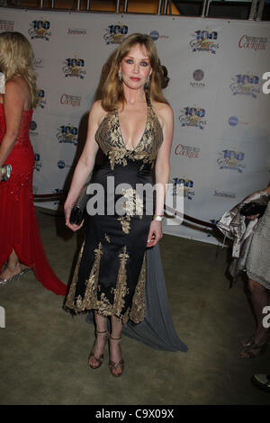 25 février 2012 - Hollywood, Californie, États-Unis - J15490CHW .22e ''nuit de 100 étoiles'' Academy Awards Viewing Party.Beverly Hills Hotel-Crystal Bal, Los Angeles, CA .02/26/2012.TANYA ROBERTS . Crédit Image : 2012(Â© Clinton Wallace/Globe Photos/ZUMAPRESS.com) Banque D'Images