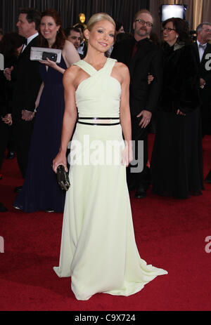 KELLY RIPA LA 84E ACADEMY AWARDS : LOS ANGELES CALIFORNIA USA 26 Février 2012 Banque D'Images