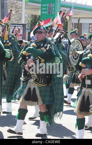 St.Patrick's Day 2012 West Orange, New Jersey USA Mars 11th, 2012