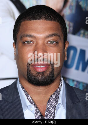 DERAY DAVIS 21 Jump Street. PREMIERE HOLLYWOOD LOS ANGELES CALIFORNIA USA 13 Mars 2012 Banque D'Images