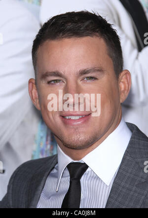 CHANNING TATUM 21 Jump Street. PREMIERE HOLLYWOOD LOS ANGELES CALIFORNIA USA 13 Mars 2012 Banque D'Images