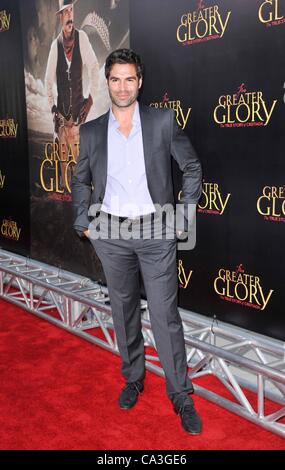 Jordi Vilasuso aux arrivées POUR UNE PLUS GRANDE GLOIRE DE Premiere, Samuel Goldwyn Theatre à l'AMPAS, Los Angeles, CA le 31 mai 2012. Photo par : Elizabeth Goodenough/Everett Collection Banque D'Images