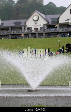 3 juin 2012 - Celtic Manor Resort - Newport - Pays de Galles du Sud - UK : vue générale de l'ISP Handa Wales Open Tournoi de Golf au Celtic Manor Resort. Banque D'Images