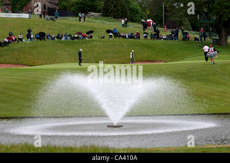 3 juin 2012 - Celtic Manor Resort - Newport - Pays de Galles du Sud - UK : vue générale de l'ISP Handa Wales Open Tournoi de Golf au Celtic Manor Resort. Banque D'Images