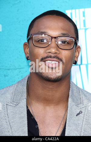 3 juin 2012 - Los Angeles, Californie, États-Unis - Romeo assiste à la MTV Movie Awards 2012 le 3 juin 2012 au Gibson Amphitheatre d'Universal City,USA,.(Image Crédit : Â©/TLeopold ZUMAPRESS.com)/Photos Globe Banque D'Images