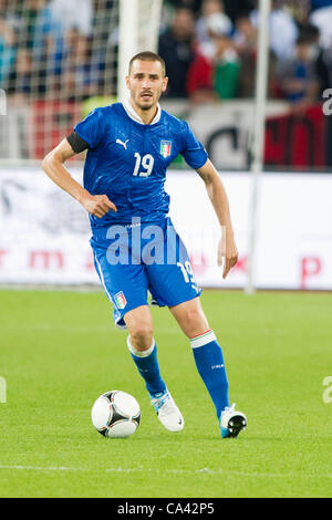 Leonardo Bonucci (ITA), 1 juin 2012 - Football : match amical entre l'Italie 0-3 la Russie au stade du Letzigrund à Zurich, Suisse. (Photo par Enrico Calderoni/AFLO SPORT) [0391] Banque D'Images