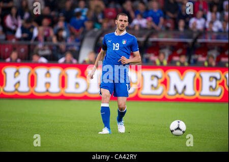 Leonardo Bonucci (ITA), 1 juin 2012 - Football : match amical entre l'Italie 0-3 la Russie au stade du Letzigrund à Zurich, Suisse. (Photo de Maurizio Borsari/AFLO) [0855] Banque D'Images