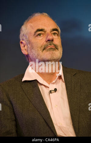 David Spiegelhalter, statisticien britannique Winton, professeur de la compréhension publique des risques, s'exprimant lors de la Telegraph Hay Festival 2012, Hay-on-Wye, Powys, Wales, UK Banque D'Images