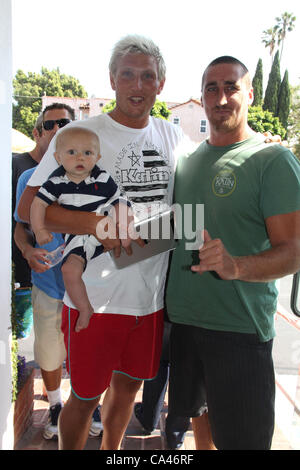 1 juin 2012 - Hollywood, Californie, États-Unis - J15509CHW .US Men's National Water Polo Team Meet & Greet organisé par Katin USA .Ron Robinson/Fred Segal, Los Angeles, CA .06/02/2012.JESSE SMITH . Crédit Image : 2012(Â© Clinton Wallace/Globe Photos/ZUMAPRESS.com) Banque D'Images