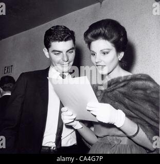 PAULA PRENTISS avec mari Richard Benjamin à All Star.Fourni par Photos inc.(Image Crédit : Â© fourni par Globe Photos Inc/Globe Photos/ZUMAPRESS.com) Banque D'Images