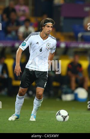 SAMI KHEDIRA ALLEMAGNE EURO 2012 STADE METALIST KHARKIV UKRAINE Ukraine 13 juin 2012 Banque D'Images