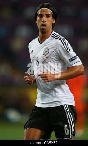 SAMI KHEDIRA HOLLANDE/ALLEMAGNE EURO 2012 STADE METALIST KHARKIV UKRAINE Ukraine 13 juin 2012 Banque D'Images