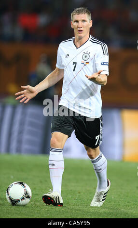 BASTIAN SCHWEINSTEIGER ALLEMAGNE & FC BAYERN MUNICH STADE METALIST KHARKIV UKRAINE Ukraine 13 juin 2012 Banque D'Images