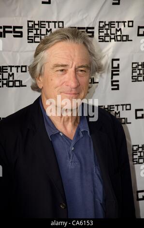 Robert Deniro au Ghetto Film School arrivées pour Gala-bénéfice annuel, Le Standard Hotel, New York, NY 13 juin 2012. Photo par : Eric Reichbaum/Everett Collection Banque D'Images