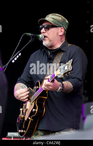 Le 11 juin 2012 - Moscou, Russie - Juin 11,2012. Le rappeur américain et auteur-compositeur de la scène Maxidrom Everlast au Festival de musique à Moscou, Russie. (Crédit Image : © PhotoXpress/ZUMAPRESS.com) Banque D'Images