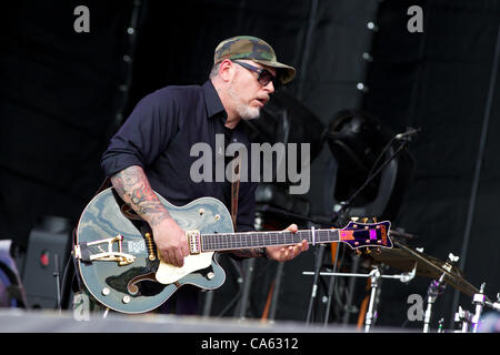 Le 11 juin 2012 - Moscou, Russie - Juin 11,2012. Le rappeur américain et auteur-compositeur de la scène Maxidrom Everlast au Festival de musique à Moscou, Russie. (Crédit Image : © PhotoXpress/ZUMAPRESS.com) Banque D'Images