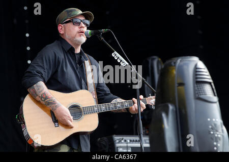 Le 11 juin 2012 - Moscou, Russie - Juin 11,2012. Le rappeur américain et auteur-compositeur de la scène Maxidrom Everlast au Festival de musique à Moscou, Russie. (Crédit Image : © PhotoXpress/ZUMAPRESS.com) Banque D'Images