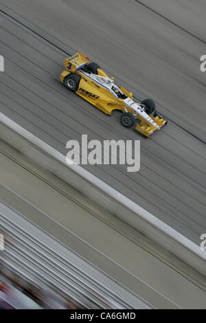 16 juin 2012 - Milwaukee, Wisconsin, États-Unis - IZOD Indycar Series, IndyFest Milwaukee, Milwaukee, WI, 15 et 16 juin 2012, l'équipe Penske, Helio Castroneves. (Crédit Image : © Ron Bijlsma/ZUMAPRESS.com) Banque D'Images