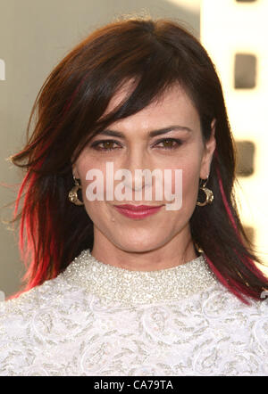 MICHELLE FORBES LA PRESSE. HBO PREMIERE LOS ANGELES HOLLYWOOD LOS ANGELES CALIFORNIA USA 20 Juin 2012 Banque D'Images