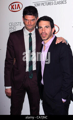 22 juin 2012 - Los Angeles, Californie, États-Unis - McCormack ; Chris Messina assister à Celeste and Jesse Forever Premiere partie après le 21 juin 2012 à l'hôtel Luxe City Center, Los Angeles,CA.USA.(Image Crédit : Â©/TLeopold ZUMAPRESS.com)/Photos Globe Banque D'Images