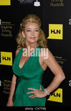 24 juin 2012 - Hollywood, Californie, États-Unis - Melody Thomas Scott lors de la 39e Journée annuelle de Emmy Awards, qui a eu lieu au Beverly Hilton Hotel, le 23 juin 2012, à Beverly Hills, en Californie.(Image Crédit : Â© Michael Germana/Globe Photos/ZUMAPRESS.com) Banque D'Images