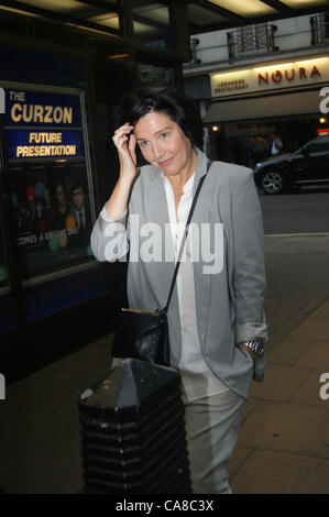 Sharleen Spiteri assiste à la première mondiale de 'vient un jour lumineux" au cinéma Curzon Mayfair à Londres, Royaume-Uni le 26 juin, 2012. Banque D'Images