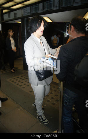 Sharleen Spiteri assiste à la première mondiale de 'vient un jour lumineux" au cinéma Curzon Mayfair à Londres, Royaume-Uni le 26 juin, 2012. Banque D'Images