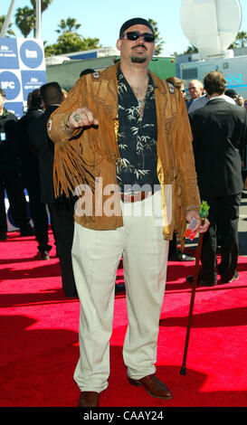 28 févr., 2004 ; Santa Monica, Californie, USA ; CHRISTOPHER COPPOLA à l'IFP Independent Spirit Awards 2004 qui a eu lieu dans une tente sur la plage de Santa Monica. Banque D'Images