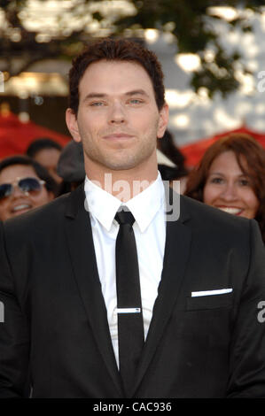 24 juin 2010 - Los Angeles, Californie, États-Unis - Kellan Lutz participant à la Los Angeles Film Festival Première de ''The Twilight Saga Eclipse'' qui s'est tenue lors de la Nokia Theatre de Los Angeles, Californie Le 24 juin 2010. 2010..K65245(LONG DROIT Crédit : Â© D. Long/Globe Photos/ZUMApress.com) Banque D'Images