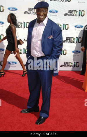 27 juin 2010 - Los Angeles, Californie, États-Unis - MICHAEL CLARKE DUNCAN participant à la BET Awards 2010 qui s'est tenue Au Shrine Auditorium à Los Angeles, Californie Le 27 juin 2010. 2010.K65264(LONG DROIT Crédit : Â© D. Long/Globe Photos/ZUMApress.com) Banque D'Images