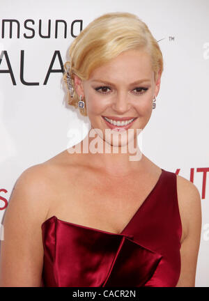 30 septembre 2010 - New York, New York, États-Unis - Actrice Katherine Heigl assiste à la première de New York 'La vie telle que nous la connaissons" tenu à la Ziegfield Theatre. (Crédit Image : © Kaszerman ZUMApress.com)/Nancy Banque D'Images