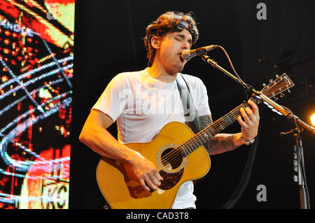 17 juillet 2010 - Raleigh, Caroline du Nord, États-Unis d'SingerJohn Mayer apporte son Battle Studies tournée d'été à la Time Warner Cable Pavillion à Raleigh, NC copyright Tina Fultz Banque D'Images