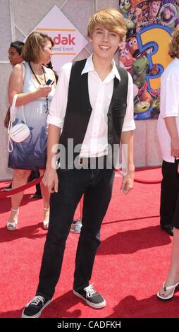 Jun 13, 2010 - Los Angeles, Californie, États-Unis - Acteur Cole Sprouse au 'Toy Story 3' Première mondiale tenue au El Capitan Theatre, à Hollywood. (Crédit Image : © Paul Fenton/ZUMApress.com) Banque D'Images