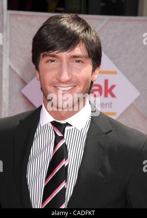 Jun 13, 2010 - Los Angeles, Californie, États-Unis - Acteur Evan Lysacek au 'Toy Story 3' Première mondiale tenue au El Capitan Theatre, à Hollywood. (Crédit Image : © Paul Fenton/ZUMApress.com) Banque D'Images