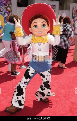 Jun 13, 2010 - Los Angeles, Californie, États-Unis - Atmosphère JESSIE au 'Toy Story 3' Première mondiale tenue au El Capitan Theatre, à Hollywood. (Crédit Image : © Paul Fenton/ZUMApress.com) Banque D'Images