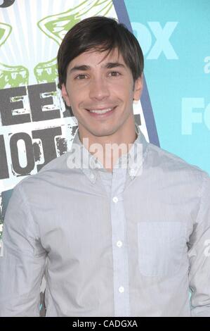 08 août 2010 - Los Angeles, Californie, USA - Aug 08, 2010 - Los Angeles, Californie, USA - Actrice JUSTIN LONG aux Teen Choice Awards 2010 - Arrivées tenue à Universal Studios, Los Angeles. (Crédit Image : © Paul Fenton/ZUMApress.com) Banque D'Images