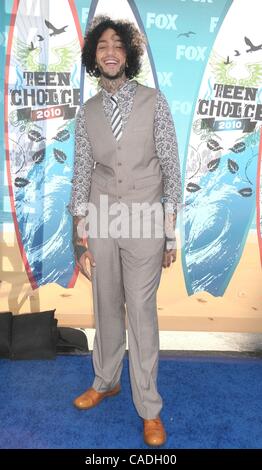 08 août 2010 - Los Angeles, Californie, USA - Aug 08, 2010 - Los Angeles, Californie, USA - TRAVIS MCCOY aux Teen Choice Awards 2010 - Arrivées tenue à Universal Studios, Los Angeles. (Crédit Image : © Paul Fenton/ZUMApress.com) Banque D'Images