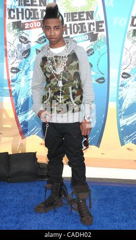 08 août 2010 - Los Angeles, Californie, USA - Aug 08, 2010 - Los Angeles, Californie, USA - LIL TWIST aux Teen Choice Awards 2010 - Arrivées tenue à Universal Studios, Los Angeles. (Crédit Image : © Paul Fenton/ZUMApress.com) Banque D'Images