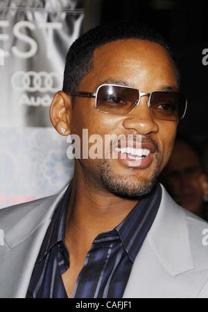 1 novembre 2007 - Hollywood, Californie, États-Unis - Will Smith au cours de l'AFI Fest 2007 Opening Night Gala de la nouvelle séquence du métro Goldwy Mayer, Lions for Lambs, tenue à l'Cinerama Dome, le 1 novembre 2007, à Los Angeles.. - K55419MGE(Image Crédit : Â© Michael Germana/Globe Photos/ZU Banque D'Images