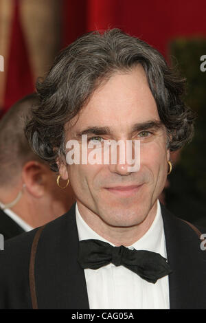 24 févr. 2008 - Hollywood, Californie, USA - DANIEL DAY-Lewis à la 80e annuelle des Academy Awards tenue au Kodak Theatre à Hollywood. Banque D'Images