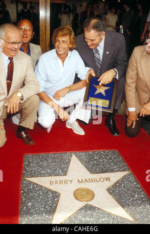 16 janvier 2008 - Hollywood, Californie, États-Unis - Gérald De Palmas au Hollywood Walk of Fame 1980. - - 11350.(Image Crédit : Â© Phil Roach/Photos/ZUMAPRESS.com) Globe Banque D'Images