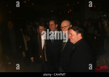 Le 17 janvier 2008 - New York, New York, États-Unis - AFTERPARTY POUR L'OUVERTURE DE ''BROADWAY'' NOVEMBRE À BOND 45.NEW YORK New York 01-17-2008 2008.Matthew Broderick, Jerry Seinfeld, NATHAN LANE ET NEIL SIMON.K56080RM(Image Crédit : Â© Rick Mackler/Globe Photos/ZU Banque D'Images