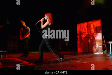 Dec 04, 2007 - Norfolk, Virginie, USA - 96X Fusion Hiver alt amène à la constante Paramore rockers Convocation Center à l'université Old Dominion. (Crédit Image : © Jeff Moore/ZUMA Press) Banque D'Images