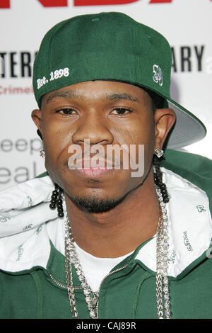 © 2008 Jerome Ware/Zuma rappeur CHAMILLIONAIRE Presse pendant les arrivées à la première mondiale de premier dimanche tenue à l'Cinerama Dome d'Hollywood, CA. Jeudi, 10 janvier 2007, le Dôme de Cinerama Hollywood, CA Banque D'Images