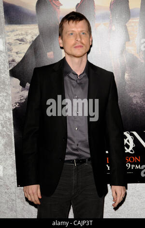 12 janvier 2011 - Los Angeles, Californie, États-Unis - Kevin Rankin assistant à la première de Los Angeles The HBO Original de la série ''Big Love'' tenue à la Directors Guild Of America à Los Angeles, Californie le 1/12/11. 2011.K67365LONG.(Image Crédit : Â© D. Long/Globe Photos/ZUMAPRESS.com) Banque D'Images