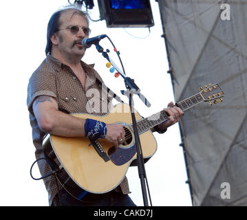 15 septembre 2007, Austin, TX, USA, Musicien- Steve Earle effectue live at the 2007 Austin City Limits Music Festival. Le festival de musique de trois jours permettra d'attirer plus de 60 000 fans chaque jour à Zilker Park situé à Austin. Copyright 2007 Jason Moore. Crédit obligatoire : Jason Moore Banque D'Images