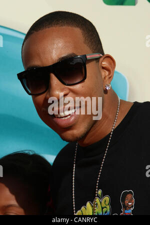 LUDACRIS 25ÈME NICKELODEON KID'S CHOICE AWARDS LE CENTRE-VILLE DE LOS ANGELES CALIFORNIA USA 31 Mars 2012 Banque D'Images